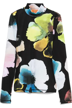 STINE GOYA Top con cuello de tortuga