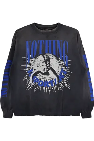 SAINT MXXXXXX Playera Nothing Important de x KOSUKE KAWAMURA