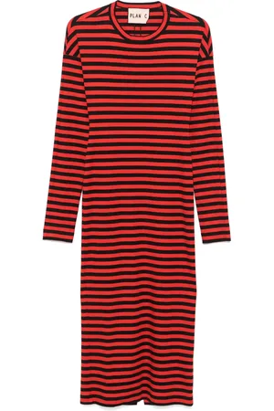 Plan C Vestido midi Breton