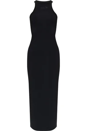 Vetements Vestido con detalles del logo