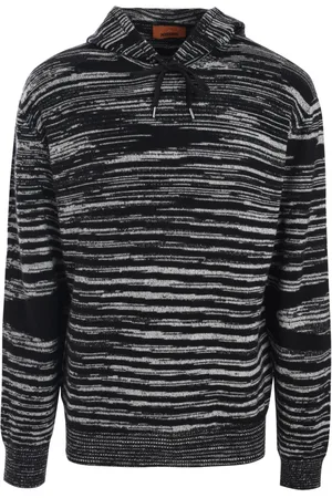 Missoni Hoodie tejida en intarsia