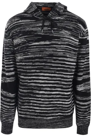 Missoni Hoodie tejida en intarsia