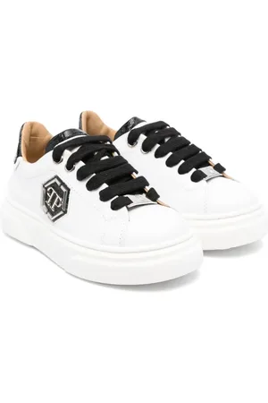 Philipp Plein Tenis con placa del logo