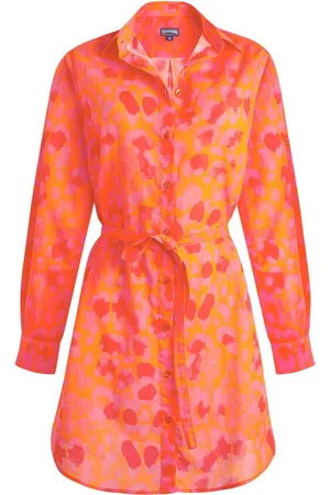 Vilebrequin Vestido camisero voile