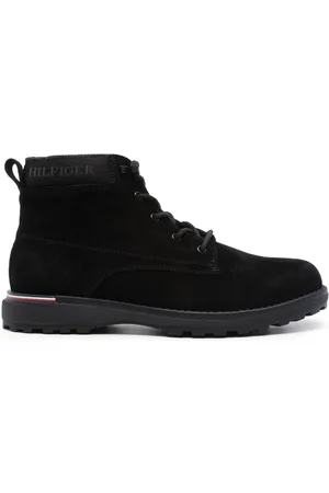 Tommy Hilfiger Botas con logo en jacquard