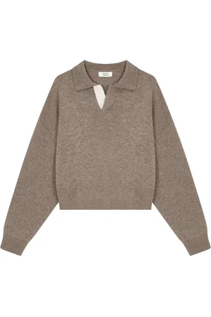 Studio Tomboy Playera tipo polo de lana