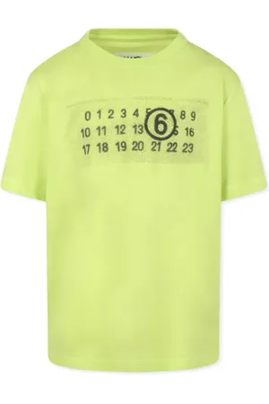 Maison Margiela Playera con números estampados