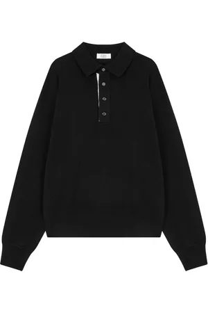 Studio Tomboy Playera tipo polo de lana
