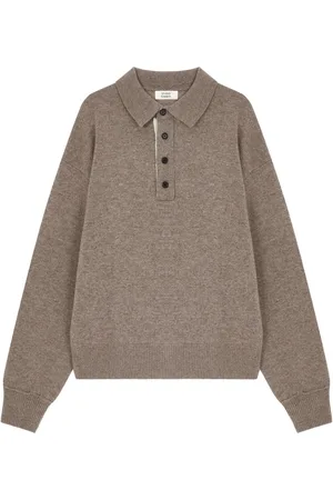 Studio Tomboy Playera tipo polo de lana