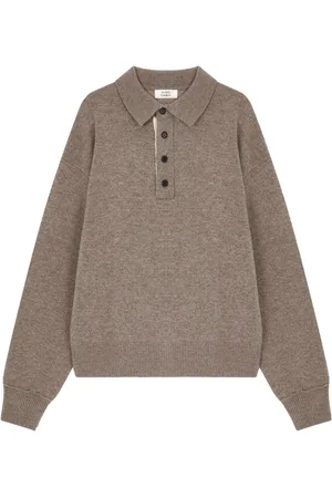 Studio Tomboy Playera tipo polo de lana
