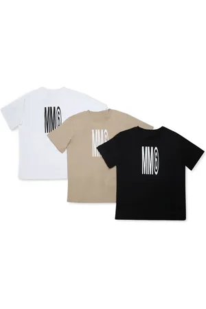 Maison Margiela Playera con logo estampado