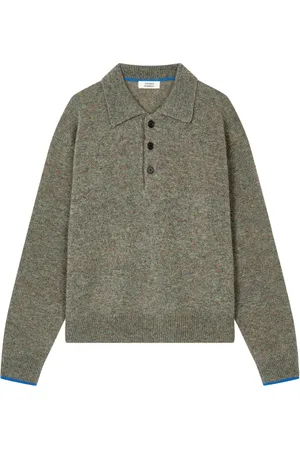 Studio Tomboy Playera tipo polo de lana