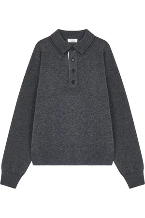 Studio Tomboy Playera tipo polo de lana