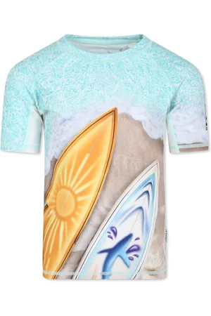 Molo Playera de playa estampada