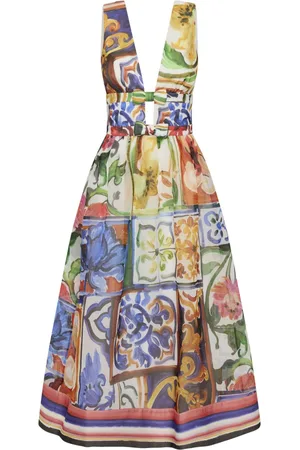 Rebecca Vallance Vestido midi Ruffo