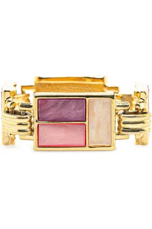 Saint Laurent Pulsera Gold Plated Enamel 2000-2023