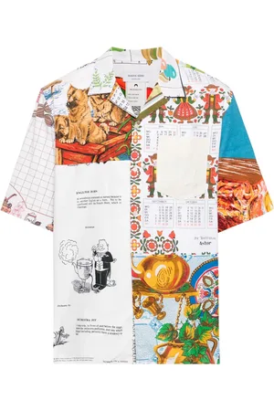 Marine Serre Camisa Regenerated Household