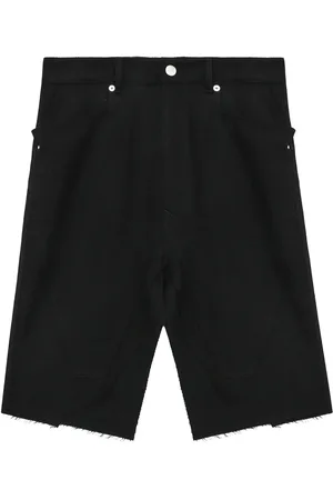 Rick Owens Falda midi con bordes sin rematar