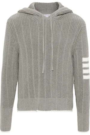 Thom Browne Hoodie de canalé
