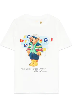 Ralph Lauren Playera con motivo Polo Bear