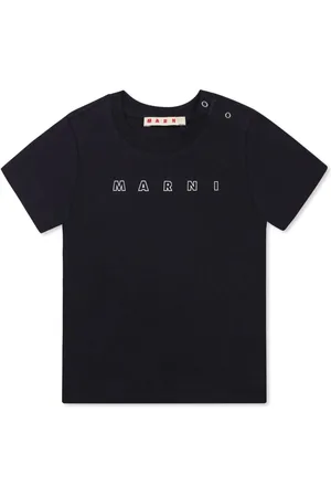 Marni Playera con logo estampado