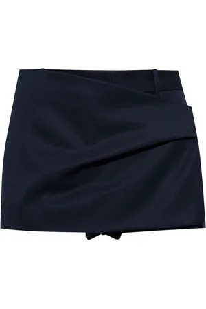 The Attico Shorts con diseño cruzado