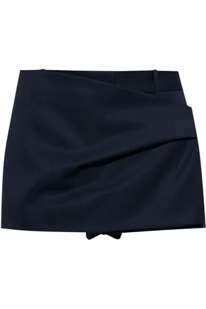 The Attico Shorts con diseño cruzado