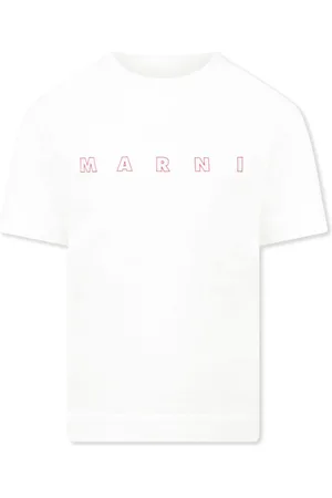 Marni Playera con logo estampado