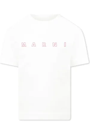 Marni Playera con logo estampado