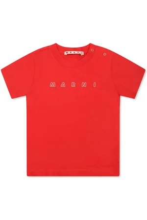 Marni Playera con logo estampado