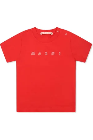 Marni Playera con logo estampado
