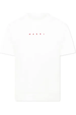 Marni Playera con logo estampado