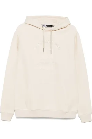 Karl Lagerfeld Hoodie con logo bordado
