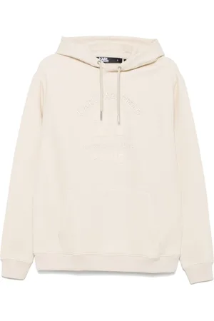 Karl Lagerfeld Hoodie con logo bordado