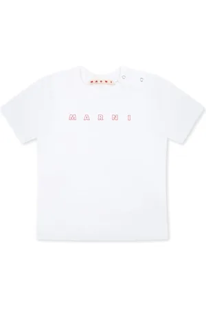 Marni Playera con logo estampado