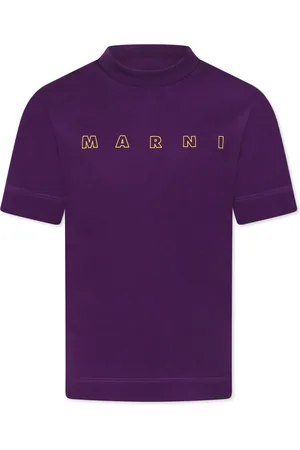 Marni Playera con logo estampado