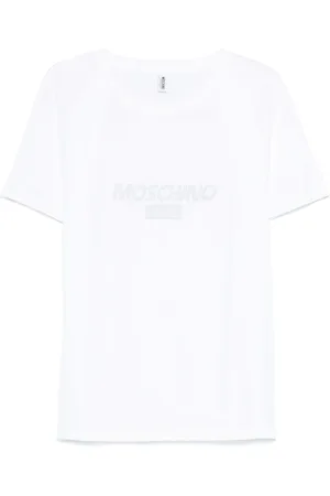 Moschino Playera con aplique del logo