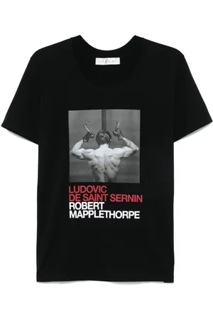 Ludovic De Saint Sernin Playera con estampado Frank Diaz