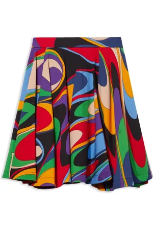 PUCCI Junior Falda con estampado Onde