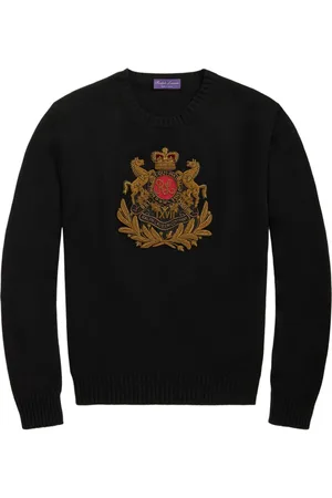 Ralph Lauren Suéter de cachemira bordado