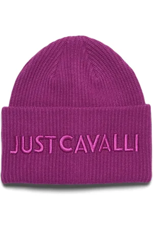 Roberto Cavalli Gorro con logo bordado
