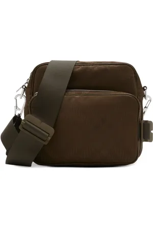 Burberry Bolsa crossbody con motivo de cuadros en jacquard