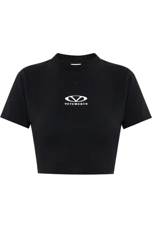 Vetements Playera estampada