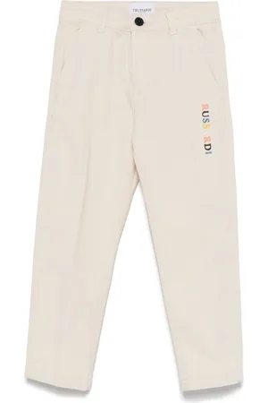 Trussardi Pantalones con logo bordado