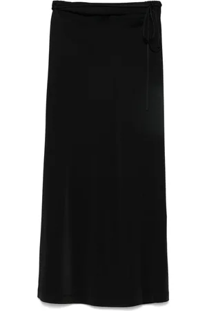 Helmut Lang Falda larga con diseño cruzado