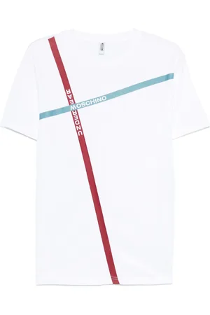 Moschino Playera con logo estampado
