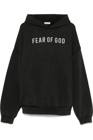 FEAR OF GOD Hoodie con logo estampado