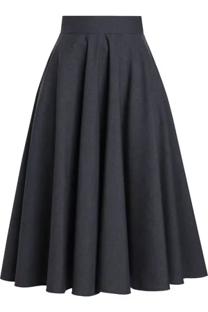 Dolce & Gabbana Falda midi con diseño plisado