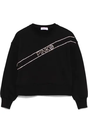 Pinko Sudadera con detalles de cristal