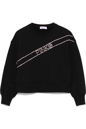 Pinko Sudadera con detalles de cristal